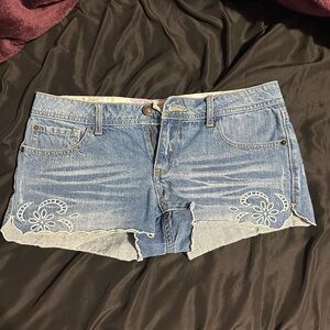 Blue Denim Women's Shorts